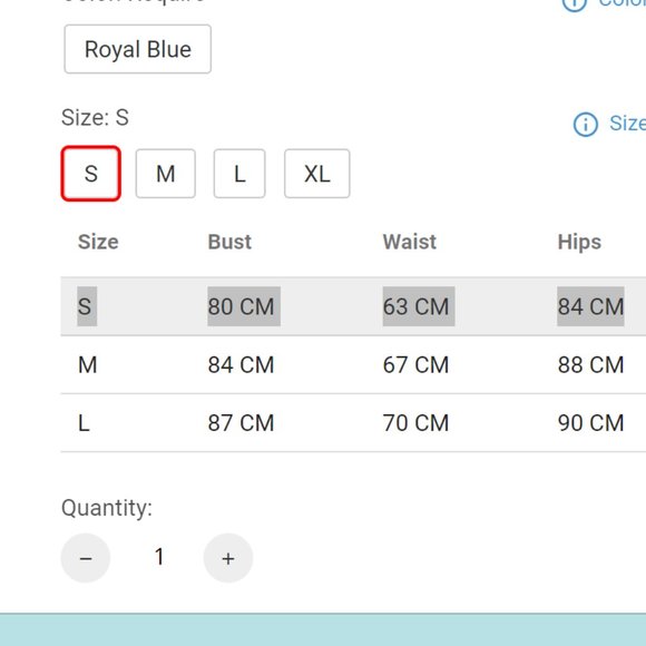 Starry Night Royal Blue Evening Dress (SIZE SMALL) - Picture 7 of 7